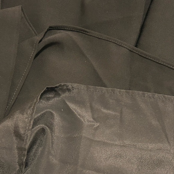 NWT Lulus Believe It or Knot Black Long Sleeve Tie-Front Skater Dress - Size XS - Picture 12 of 16